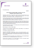 Media release [icon]